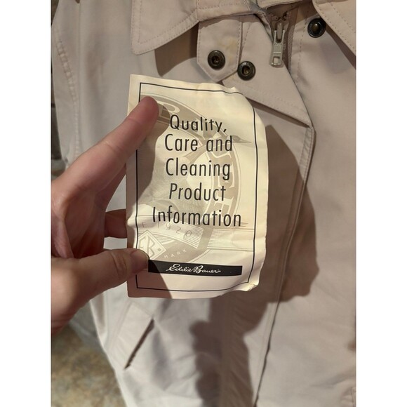 VINTAGE EDDIE BAUER TRENCH COAT SMALL PETITE - Picture 4 of 12
